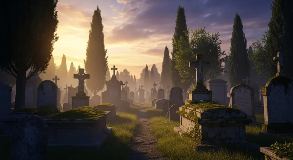 Sonhar com cemitério