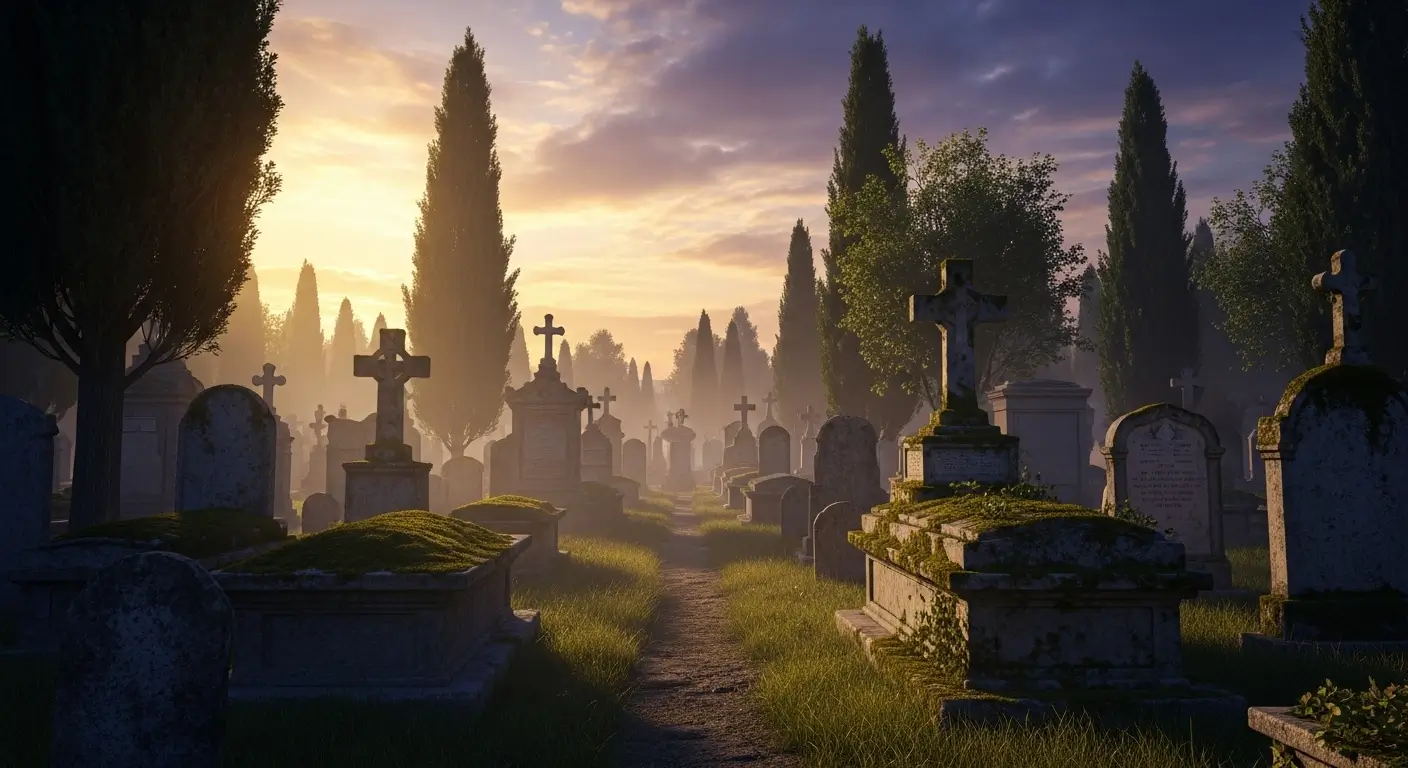 Sonhar com cemitério